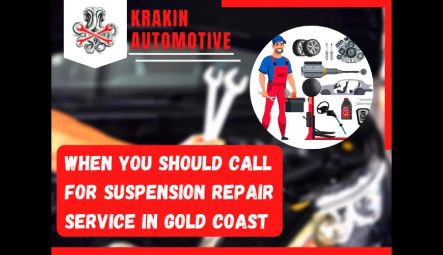 Car suspension check by Gold Coast auto mechanic
