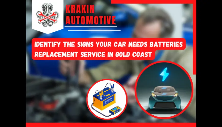 Battery service and check at Krakin Automotive