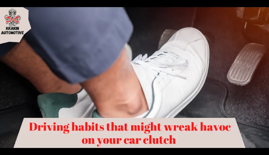 Mechanic inspecting car clutch system at Krakin Automotive Gold Coast